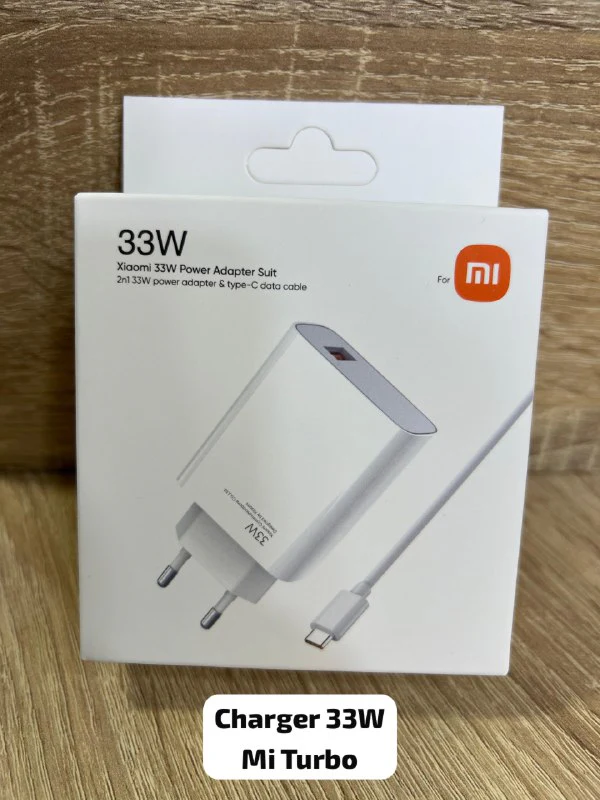 Mi Chargeur 33W MAX TURBO - شواحن بالجملة Errayhany Grossiste المغرب