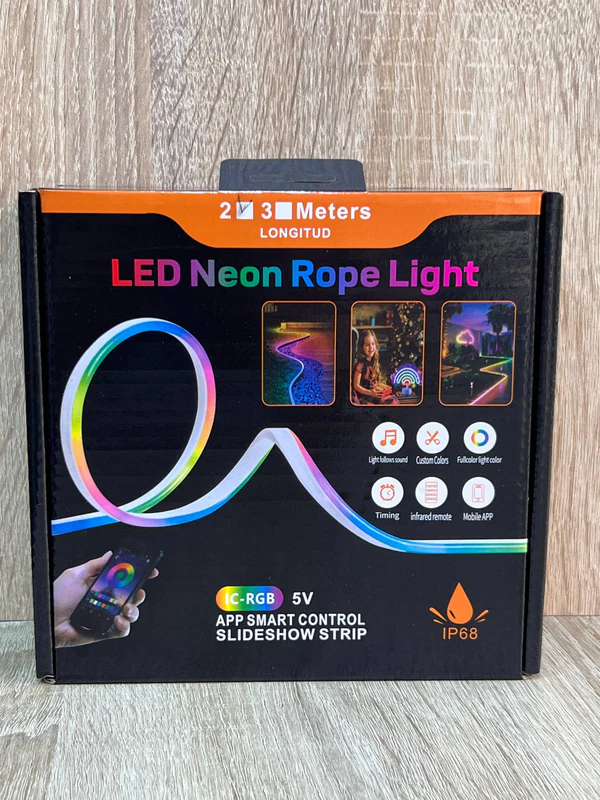 LED NEON ROPE LIGHT 2M - إضاءة بالجملة Errayhany Grossiste المغرب