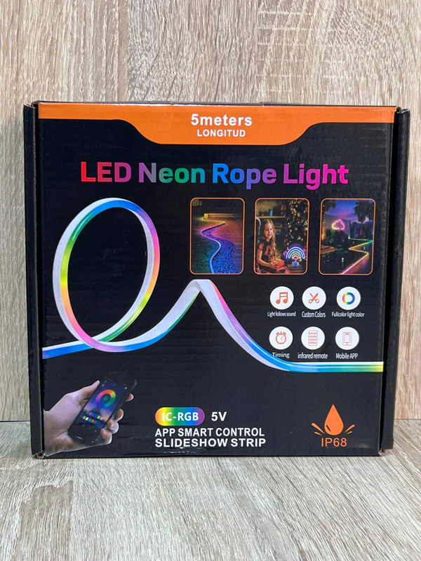LED NEON ROPE LIGHT 5M - إضاءة بالجملة Errayhany Grossiste المغرب