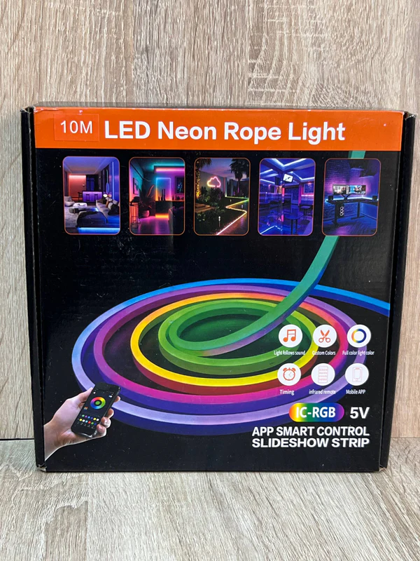LED NEON ROPE LIGHT 10M - إضاءة بالجملة Errayhany Grossiste المغرب