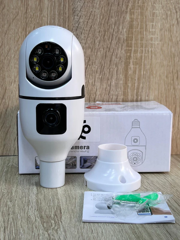 WIFI PANORAMA CAMERA AMPLE X-IOT CAM 2 lens SQ002WL - كاميرات بالجملة Errayhany Grossiste المغرب