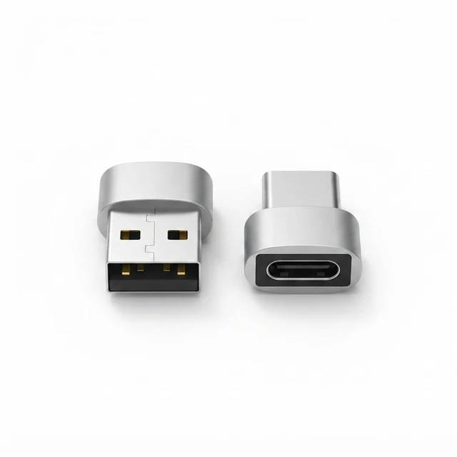 محول OTG USB-A إلى USB-C - موصل ذكر إلى أنثى - نقل بيانات سريع - محولات وHUB بالجملة Errayhany Grossiste المغرب