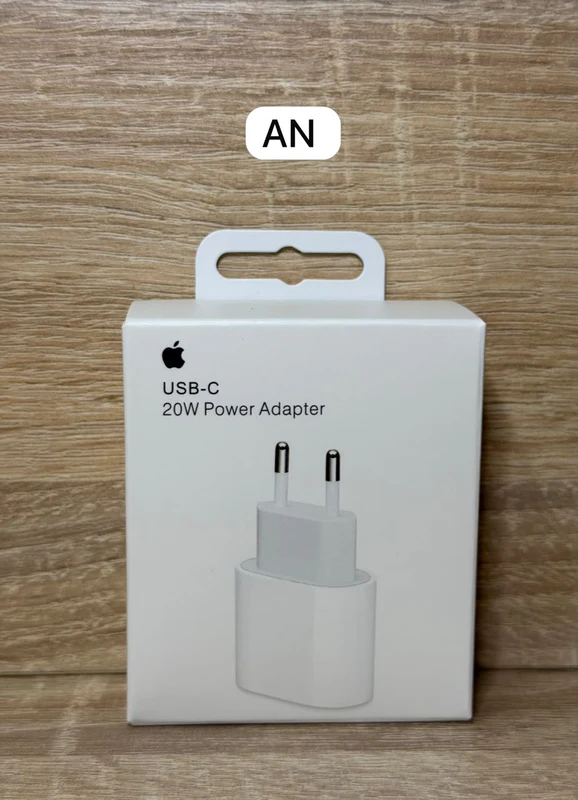محول طاقة USB-C أصلي من Apple بقوة 20 واط للآيفون والآيباد - شحن سريع وفعال - شواحن بالجملة Errayhany Grossiste المغرب