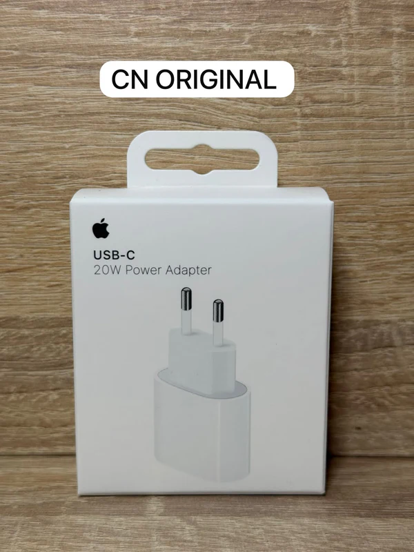 محول طاقة USB-C أصلي من Apple بقوة 20 واط - شحن سريع للآيفون والآيباد - شواحن بالجملة Errayhany Grossiste المغرب