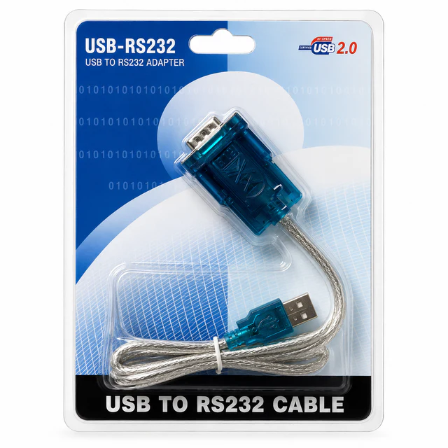 كابل محول USB 2.0 إلى RS232 DB9 تسلسلي للكمبيوتر | اتصال سهل وسريع - عام بالجملة Errayhany Grossiste المغرب