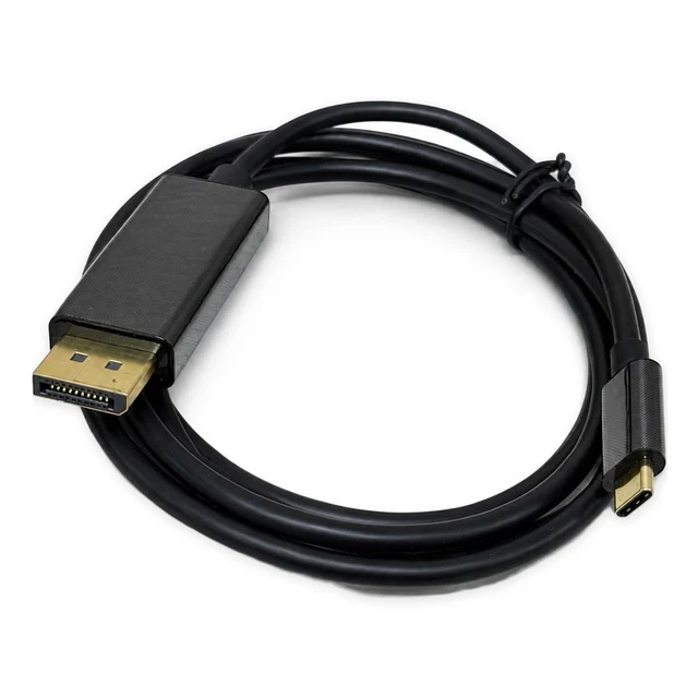 كابل محول USB-C إلى DisplayPort 4K Ultra HD 30Hz - اتصال مستقر وموثوق لأجهزة الكمبيوتر والتلفزيون والبروجيكتور - محولات وHUB بالجملة Errayhany Grossiste المغرب