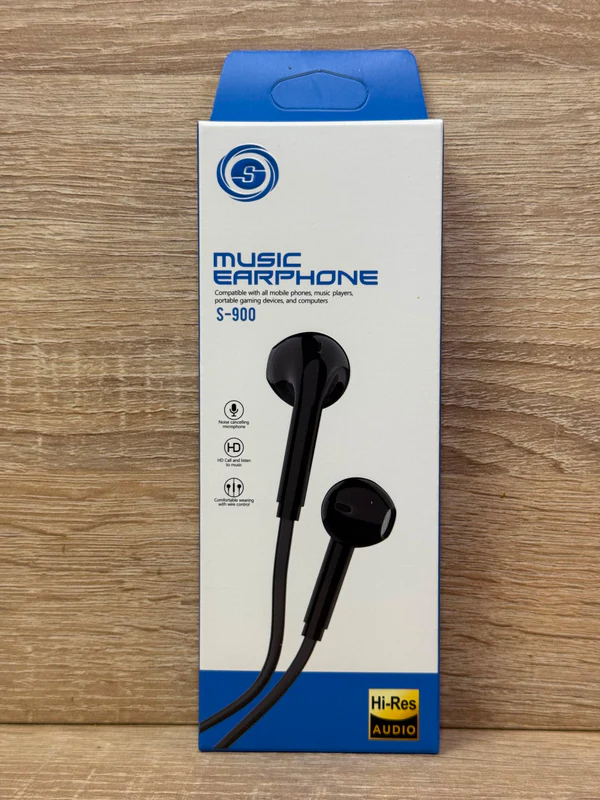 KIT S900 MUSIC EARPHONE - سماعات بالجملة Errayhany Grossiste المغرب