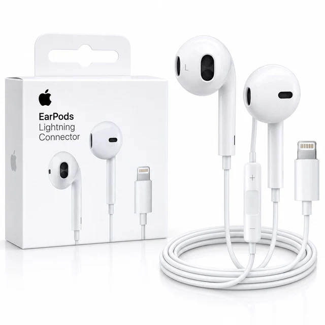 KIT IPHONE EARPODS LIGHTNING CONNECTER BLUETOOTH - سماعات بالجملة Errayhany Grossiste المغرب