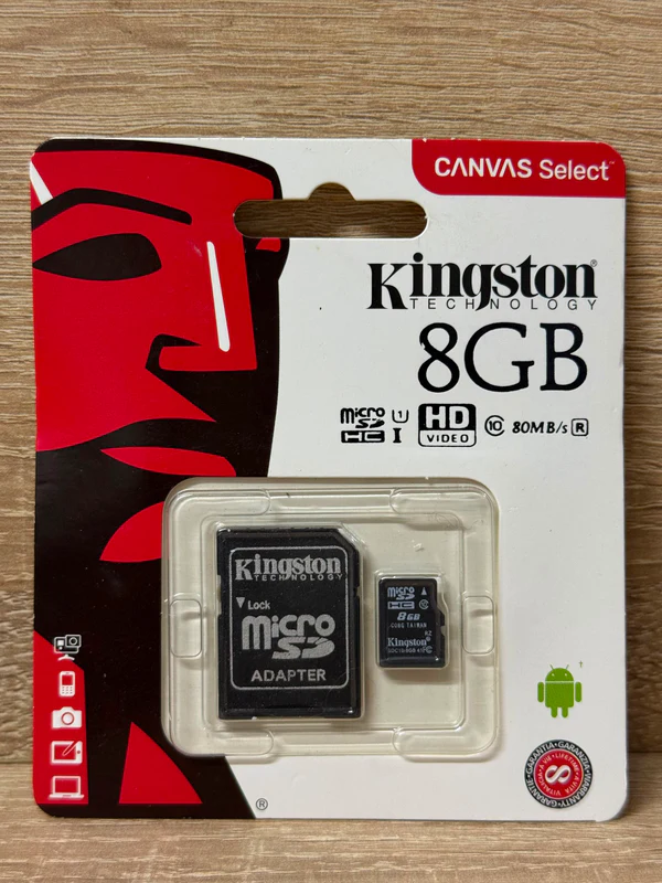 MICRO SD KINGSTON 8GB - تخزين بالجملة Errayhany Grossiste المغرب