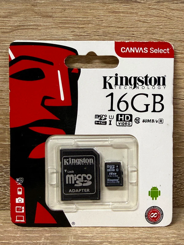 MICRO SD KINGSTON 16GB - تخزين بالجملة Errayhany Grossiste المغرب