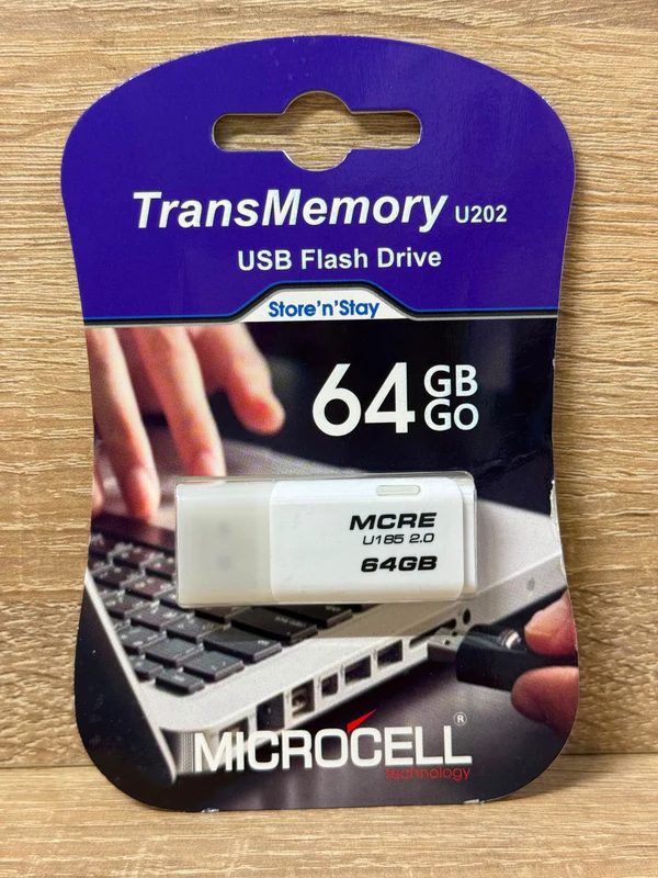 MICROCELL TRANSMEMORY USB FLASH DRIVE 64GB - تخزين بالجملة Errayhany Grossiste المغرب