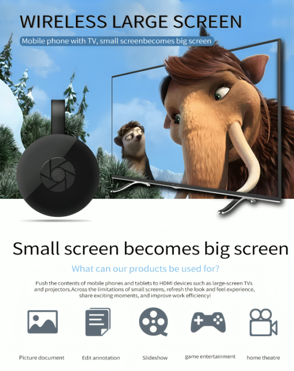 Google Chromecast – Transformez Votre Téléviseur en Smstant art TV en Un In!