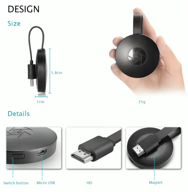 Google Chromecast – Transformez Votre Téléviseur en Smstant art TV en Un In!