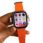 Montre CART SIM/CAMERA Intelligente Orange