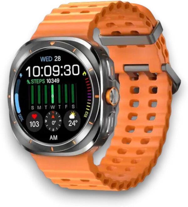 Découvrez notre smartwatch AMOLED avec suivi santé complet. Profitez d'une connectivité avancée et d'une autonomie longue. Achetez maintenant !