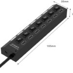 Connectez 7 appareils avec ce hub USB rapide et protégé. Compatible tous OS. Commandez maintenant pour plus de praticité et sécurité.