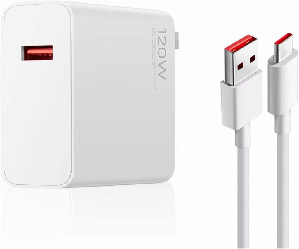 Découvrez le chargeur mural rapide Hypercharge 120W pour Xiaomi. Rechargez efficacement avec câble USB-A vers USB-C. Achetez-le dès maintenant !