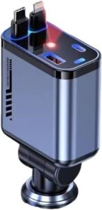 Découvrez notre chargeur voiture ciel étoilé USB-C 120W à double port. Rechargez vite vos appareils en voyage. Commandez-le maintenant !