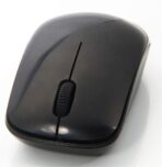 Clavier et souris sans fil noir ergonomique avec touches multimédias