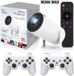 Console de jeu rétro HD avec mini projecteur portable