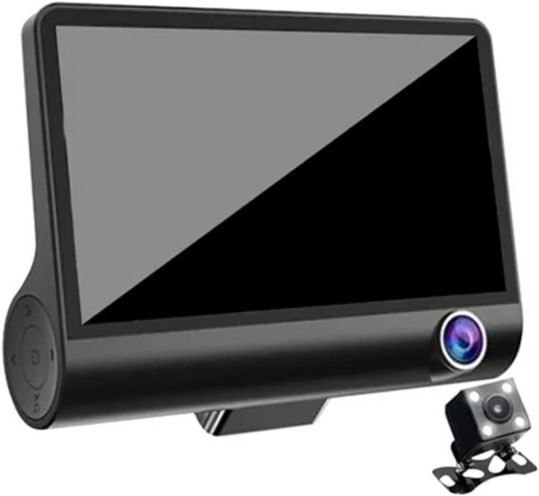 Découvrez la caméra de tableau de bord HD à trois objectifs. Enregistrez jour et nuit, profitez du mode parking et de la vision nocturne. Achetez maintenant!