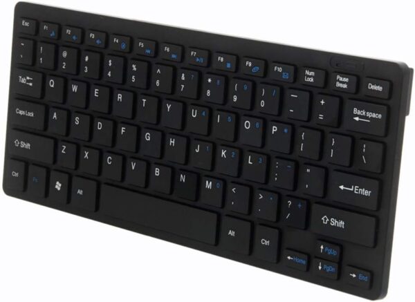 Découvrez cet ensemble clavier et souris sans fil noir, ergonomique et économe en énergie. Profitez d'une frappe confortable, achetez maintenant !