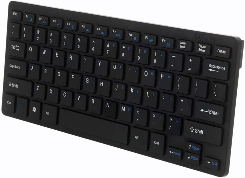 Découvrez cet ensemble clavier et souris sans fil noir, ergonomique et économe en énergie. Profitez d'une frappe confortable, achetez maintenant !