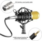 Découvrez notre kit microphone à condensateur professionnel. Qualité studio, bras réglable, accessoires inclus. Commandez pour un son d'enregistrement supérieur !