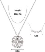 Découvrez ce collier magnétique trèfle pour femmes, élégant et durable. Offrez-le pour la Saint-Valentin ou la Saint-Patrick. Commandez vite !