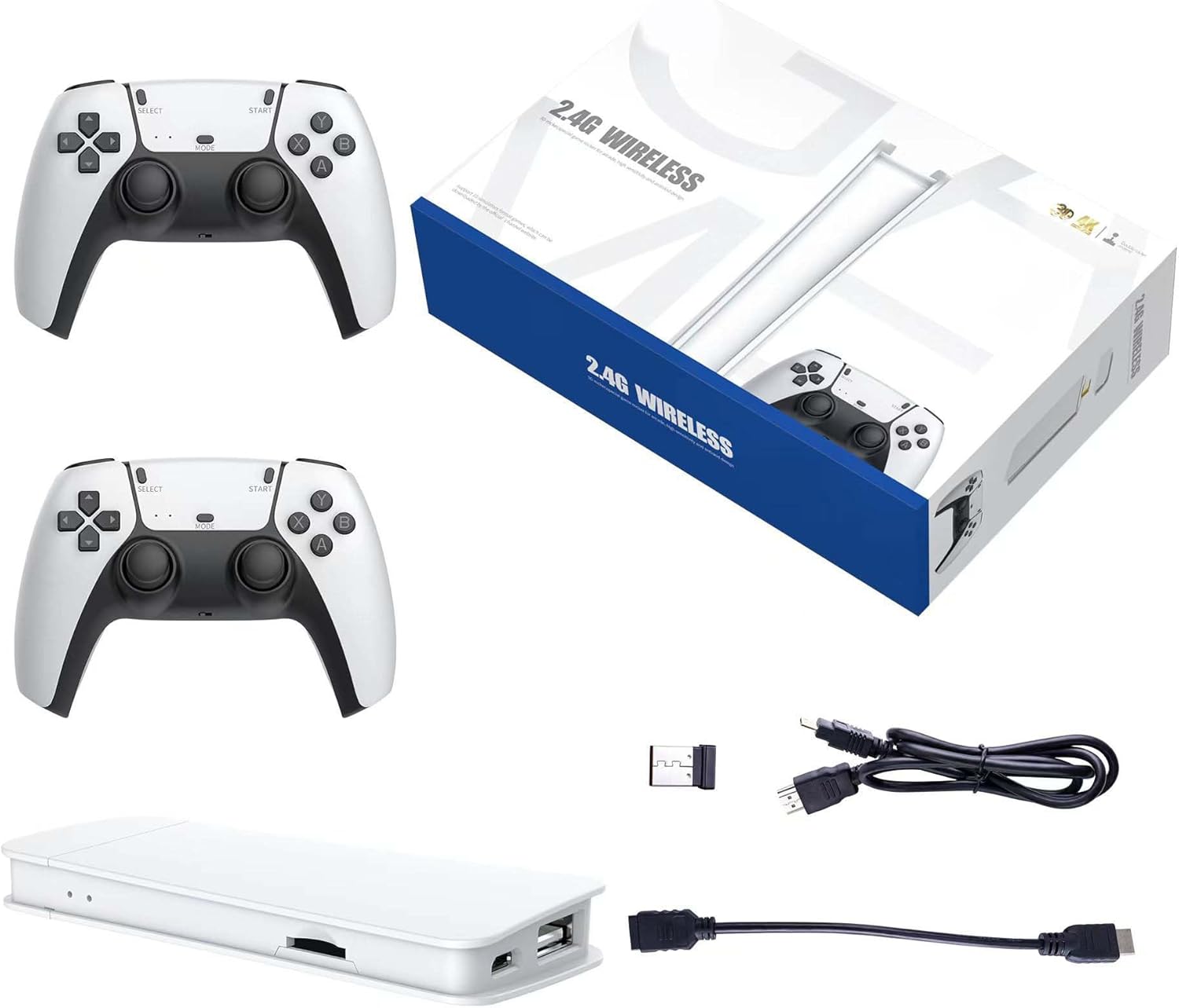 Jeu vidéo rétro 4K avec stockage intégré et milliers de jeux Découvrez notre console rétro 4K avec stockage élevé. Jouez à des milliers de jeux classiques. Commandez maintenant pour une expérience inoubliable !