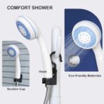 Douche portable électrique rechargeable pour camping polyvalente