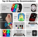 ⁦HK9 Pro Max Smartwatch AMOLED⁩ - الصورة ⁦2⁩