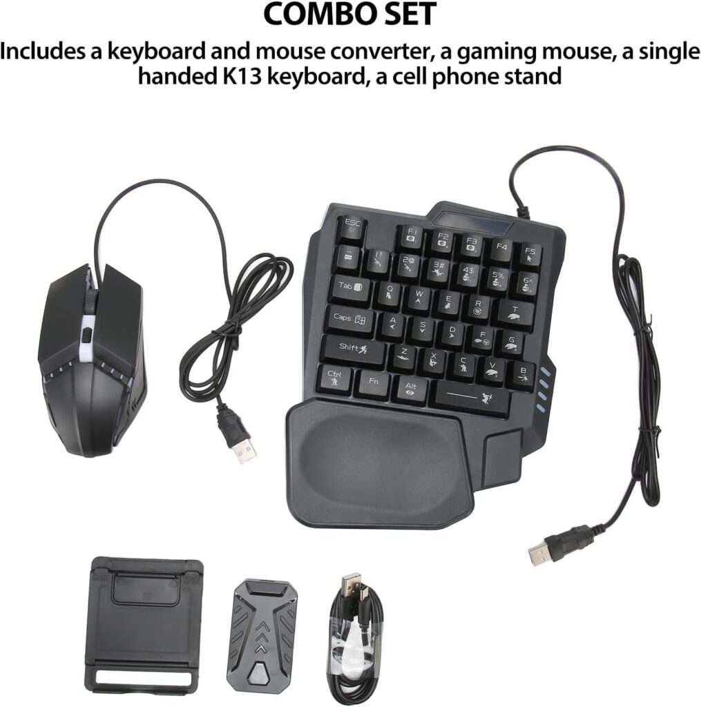 Découvrez le pack clavier et souris gaming portable avec support ajustable. Jouez partout avec précision et confort. Commandez maintenant !