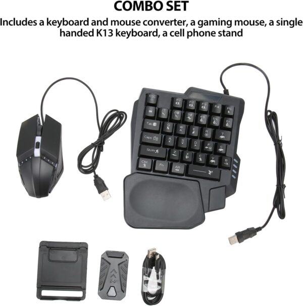 Découvrez le pack clavier et souris gaming portable avec support ajustable. Jouez partout avec précision et confort. Commandez maintenant !
