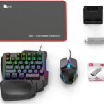 Profitez du pack jeu mobile complet avec clavier RGB, souris ergonomique et support. Branchez et jouez sans interruption. Achetez maintenant !