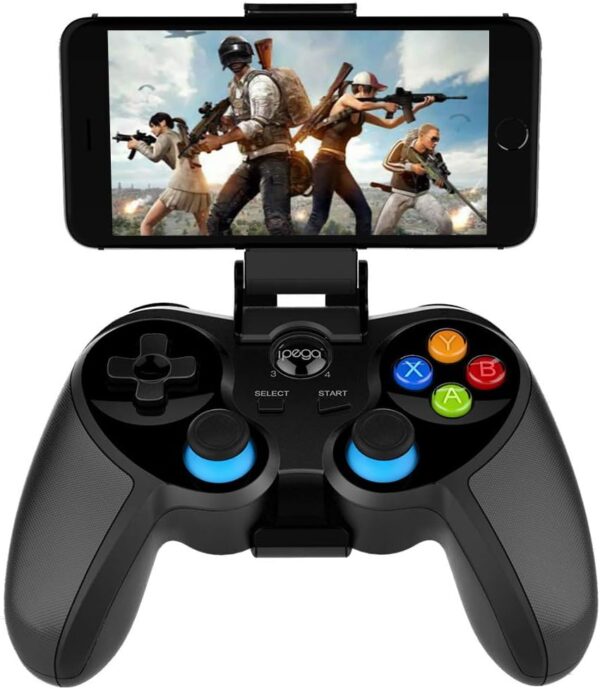 Profitez d'un contrôleur sans fil Bluetooth avec 15h d'autonomie, ergonomique et compatible iOS & Android. Améliorez vos jeux mobiles dès maintenant !