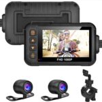 Découvrez la caméra de moto étanche HD avec écran 3 pouces et enregistrement avant-arrière. Achetez maintenant pour une sécurité optimale en route.