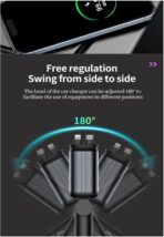 Chargeur voiture ciel étoilé USB-C double port ultra rapide