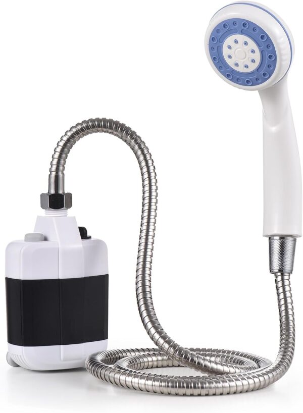 Découvrez la douche portable camping USB rechargeable. Profitez d'un lavage extérieur facile et pratique. Achetez maintenant pour vos aventures en plein air.