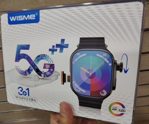 Découvrez cette montre intelligente orange avec mémoire 128 Go, RAM 8 Go et SIM. Profitez d'appels autonomes et photos sous tous les angles.