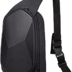 Découvrez ce sac à dos en bandoulière imperméable, coque protectrice PU, idéal vélo et randonnée. Protégez vos affaires, commandez maintenant !