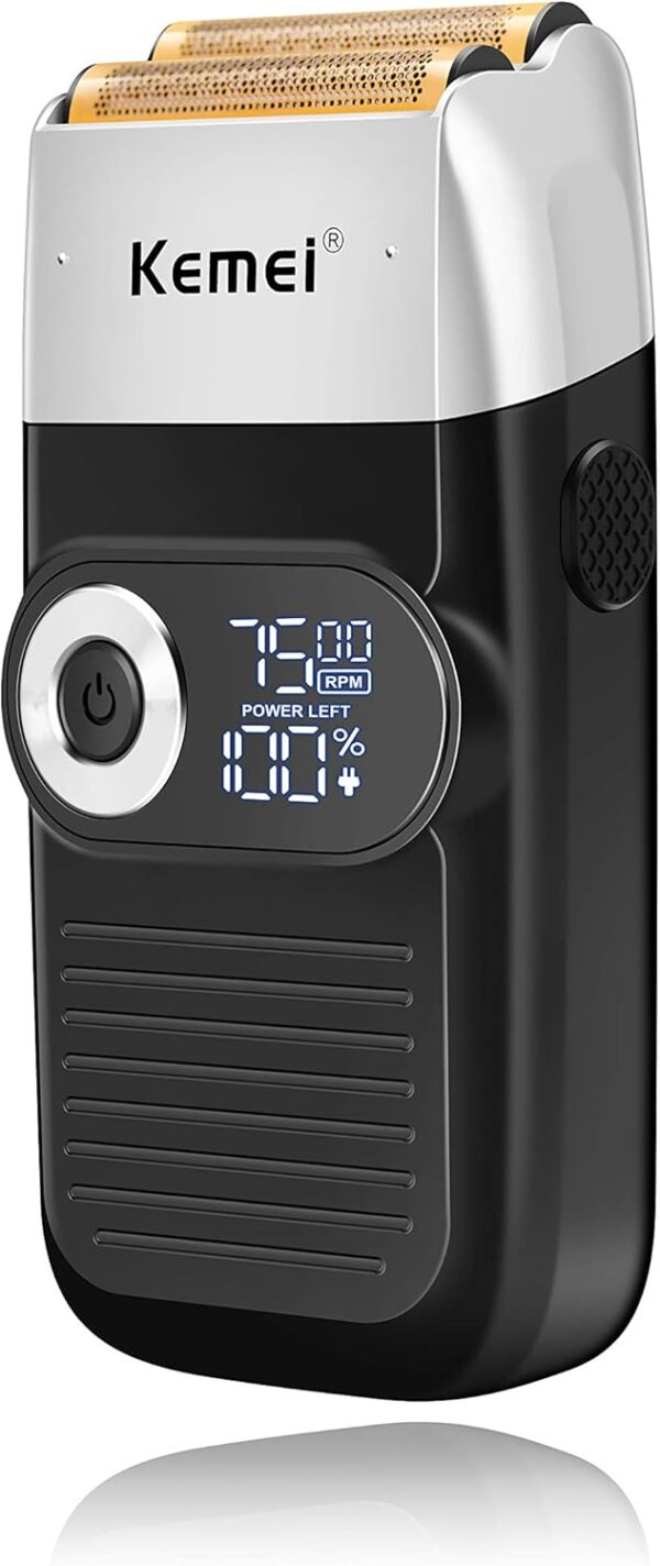 Découvrez ce rasoir électrique professionnel à grille. Rechargeable sans fil, avec trimmer et vitesse réglable pour un rasage précis. Achetez maintenant.