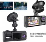 Découvrez le kit caméra double HD pour voiture avec grand écran et capteur d'accélération. Sécurisez vos trajets, commandez dès maintenant !