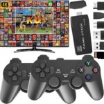 Profitez de 20 000 jeux rétro avec clé HDMI et manettes sans fil. Installez vite, jouez confortablement. Commandez votre console rétro dès maintenant !