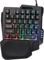 Découvrez ce clavier mécanique à une main, compact et étanche, idéal pour gamers. Confort et performance garantis. Achetez maintenant !
