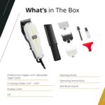 Tondeuse à cheveux professionnelle puissante et réglable