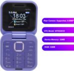 Découvrez ce téléphone pliable à rabat avec double SIM, longue autonomie et lecteur multimédia. Commandez le vôtre dès maintenant !