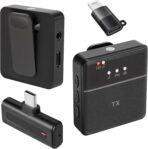 Capturez un son clair et pro avec ce micro lavalier sans fil compatible iPhone et Android. Commandez maintenant pour une qualité audio optimale.