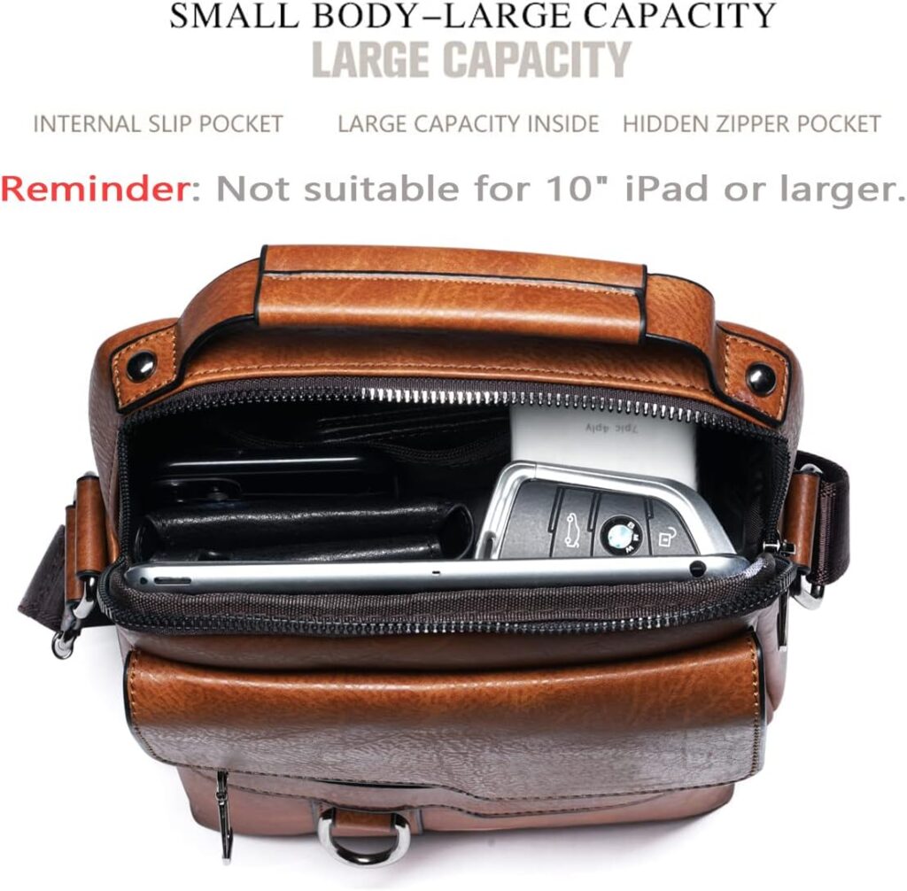 Mallette en cuir homme bandoulière – Style et confort quotidiens