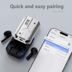 Découvrez nos écouteurs sans fil Bluetooth 5.3 avec annulation de bruit, éclairage RGB et batterie longue durée. Achetez-les pour un son impeccable !